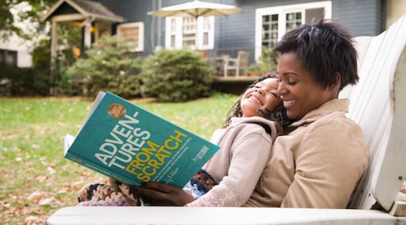 Scratch off family adventure book